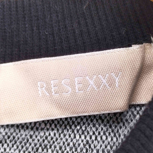 リゼクシー RESEXXY ツイードスリットノースリーブワンピース レディース FREE