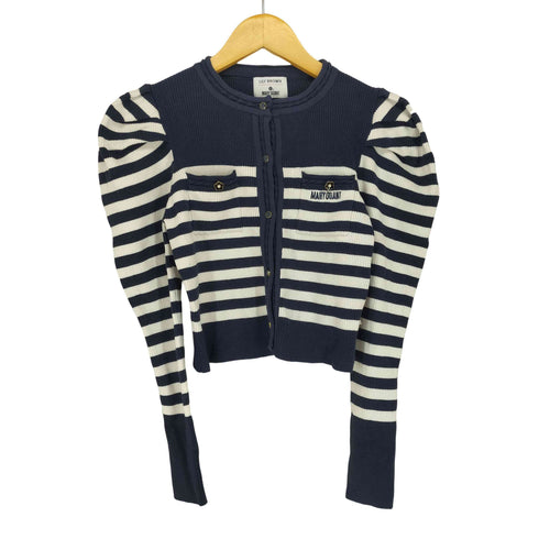 リリーブラウン Lily Brown クロップドニットカーディガン レディース ONE SIZE