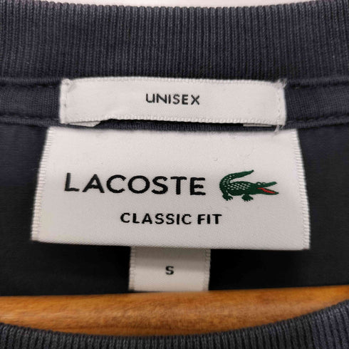 ラコステ LACOSTE Washed Pigment Dye T-Shirt メンズ S