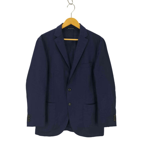ユナイテッドアローズグリーンレーベルリラクシング UNITED ARROWS green label relaxing ヴィターレ バルベリス CANONICO メッシュ 2ボタン ジャケット メンズ JPN:50