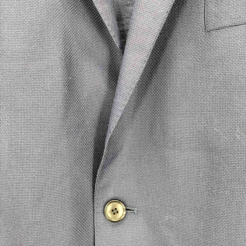 ユナイテッドアローズグリーンレーベルリラクシング UNITED ARROWS green label relaxing ヴィターレ バルベリス CANONICO メッシュ 2ボタン ジャケット メンズ JPN:50