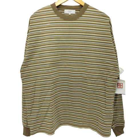 ビーミングバイビームス B:MING by BEAMS ヘビーウェイト ボーダー クルーネックカットソー メンズ JPN:M