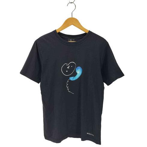 ピーエスポールスミス PS Paul Smith Drawn by Paul Telephone PRINT T-SHIRT メンズ M
