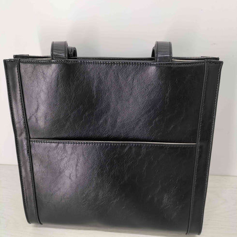 MCLANEE ロゴ刻印レザートートバッグ レディース