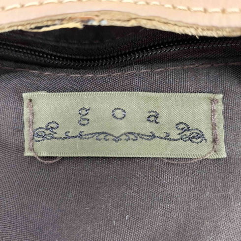ゴア goa レザー編み込みハンドバッグ レディース ONE SIZE