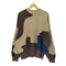 ザラ ZARA アブストラクト ジャカード セーター メンズ import:M