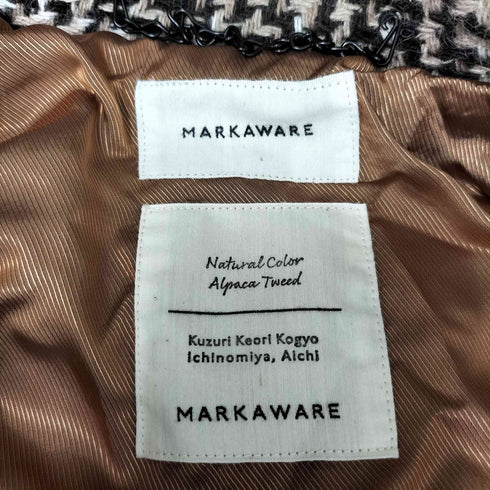 マーカウェア markaware 23AW LOGGER JACKET ロガージャケット ツイード ジャケット メンズ JPN:2