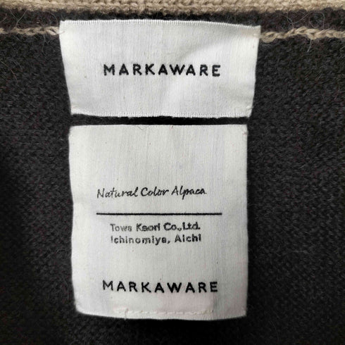 マーカウェア markaware 22AW ALPACA CARDIGAN アルパカ カーディガン メンズ