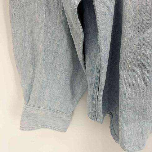 ギャップ Gap USA製 OLD GAP Hillcrest Staff デニムシャツ メンズ import:M
