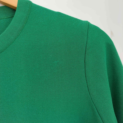 マダムヒロコ MADAME HIROKO レーヨン混 裾フリル ニット カーディガン レディース JPN:L