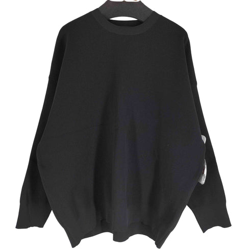 ミズイロインド mizuiro ind crew neck wide P/O ニット クルーネック ワイド プルオーバー レディース