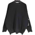ミズイロインド mizuiro ind crew neck wide P/O ニット クルーネック ワイド プルオーバー レディース