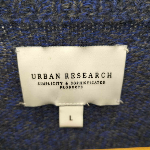 アーバンリサーチ URBAN RESEARCH 23AW ミックスメランジクルーネックニット メンズ JPN:L