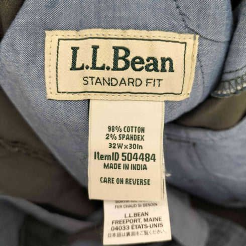 エルエルビーン L.L.Bean STANDARD FIT スタンダード フィット ストレート チノ パンツ メンズ W32 L30