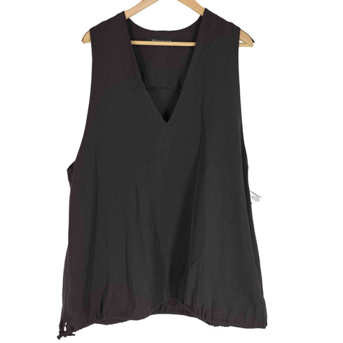 ミズイロインド mizuiro ind T/W ツイルVネックベスト レディース