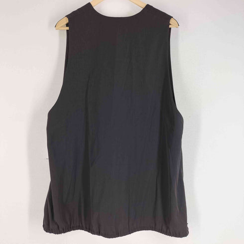 ミズイロインド mizuiro ind T/W ツイルVネックベスト レディース