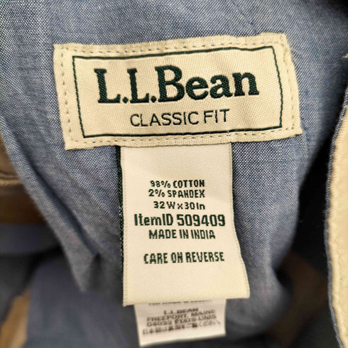 エルエルビーン L.L.Bean STANDARD FIT スタンダード フィット ストレート チノ パンツ メンズ W32 L30