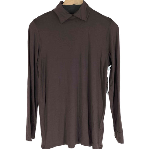 ミズイロインド mizuiro ind shirt collar high neck P/O プルオーバー レディース