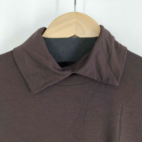 ミズイロインド mizuiro ind shirt collar high neck P/O プルオーバー レディース