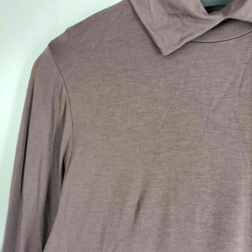 ミズイロインド mizuiro ind shirt collar high neck P/O プルオーバー レディース
