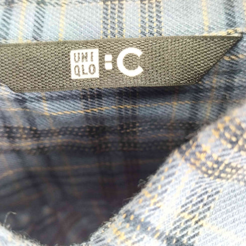 ユニクロシー UNIQLO:C チェックシャツワンピース レディース JPN:L