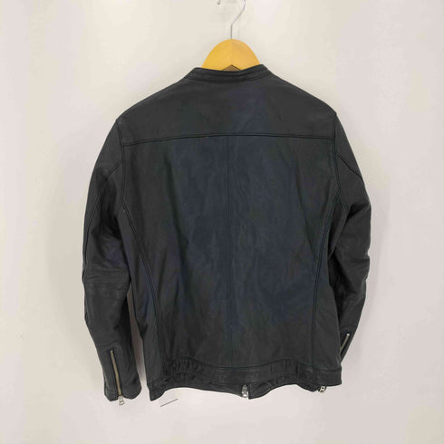 フリークスストア FREAKS STORE 羊革 シングルライダースジャケット メンズ JPN:L