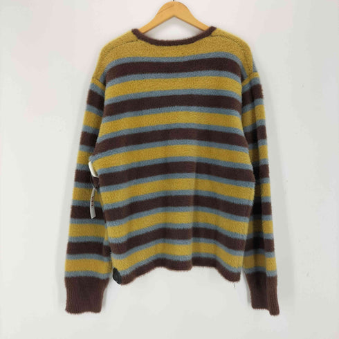ステューシー Stussy Horizontal Stripe Cardigan メンズ JPN:L