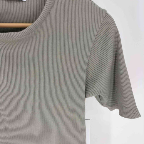 メゾンスペシャル MAISON SPECIAL 19SS バックオープントップ リブ ニット レディース FREE