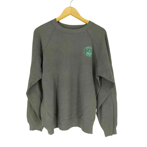 ヘインズ Hanes MADE IN USA プリントラグランスウェット メンズ JPN:L
