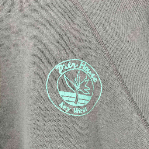 ヘインズ Hanes MADE IN USA プリントラグランスウェット メンズ JPN:L