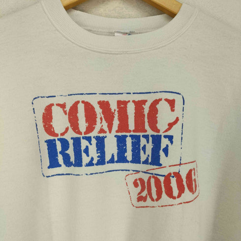 ジャージーズ JERZEES COMIC RELIEF 2006 両面プリントスウェット メンズ JPN:L
