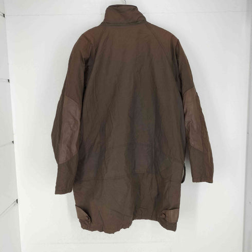 70S st.jacques 1972 MADE IN FINLAND ファーレザー切替ハーフコート メンズ 50