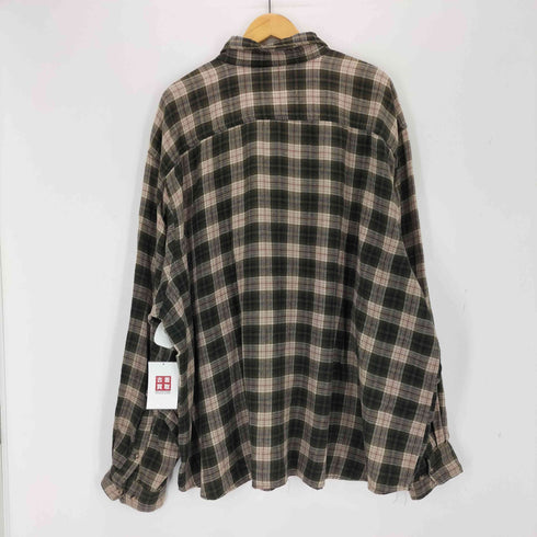 ベーシックエディションズ BASIC EDITIONS 90s コットンネルシャツ メンズ 4X