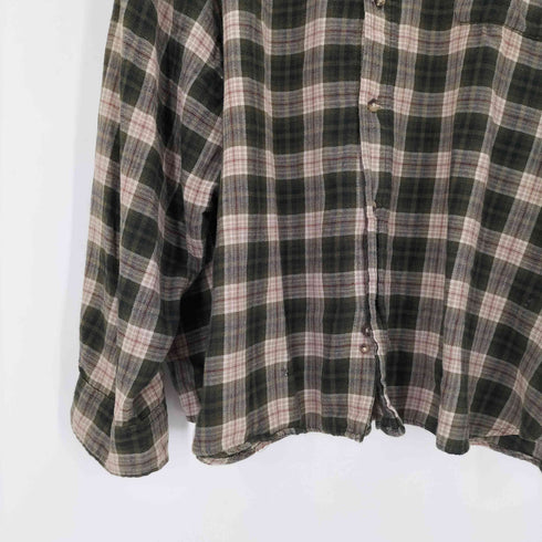 ベーシックエディションズ BASIC EDITIONS 90s コットンネルシャツ メンズ 4X
