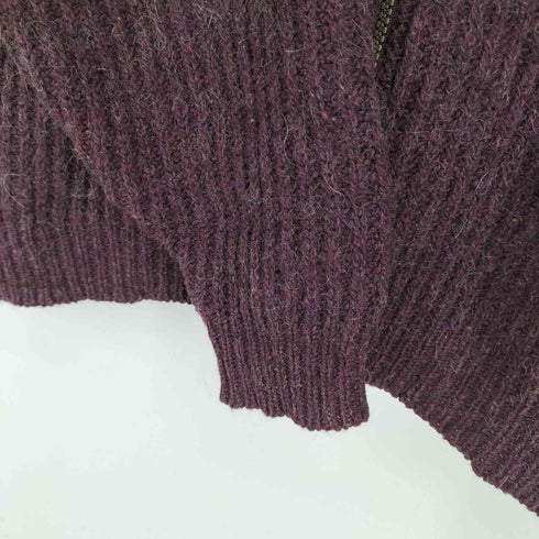エルエルビーン L.L.Bean 80S-90S MADE IN USA アルパカ混 ウールドライバーズニット メンズ JPN:L