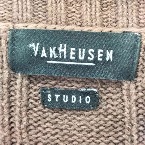 {VAN HEUSEN オーバーサイズコットンニット メンズ import:XXL