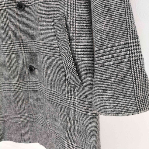 ギャップ Gap 千鳥格子柄ウールチェスターコート メンズ JPN:M