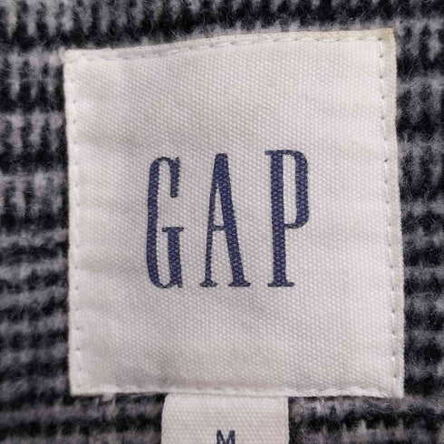 ギャップ Gap 千鳥格子柄ウールチェスターコート メンズ JPN:M