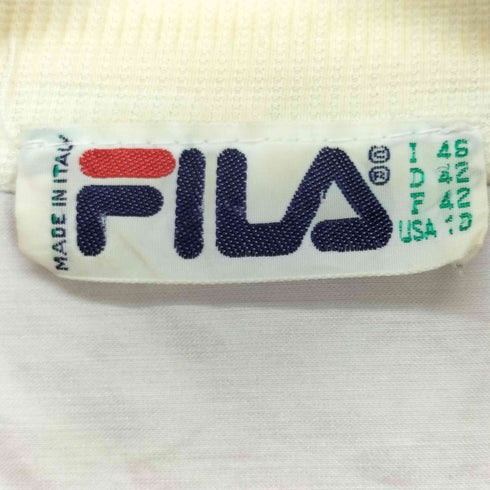 フィラ FILA 80~90S MADE IN ITALY スナップボタンブルゾン ririジッパー メンズ 46