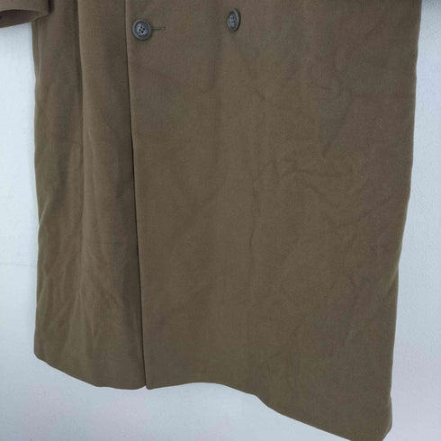 FABRIC MADE IN ITALY CASHMERE BLENDED ダブルチェスターコート メンズ LL