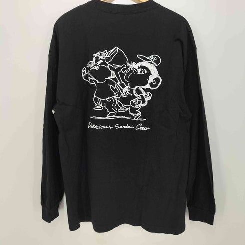 Delicious SENDAI CITY 長袖クルーネックTシャツ メンズ L