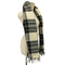 ツイードミル TWEEDMILL 大判フリンジチェックストール レディース