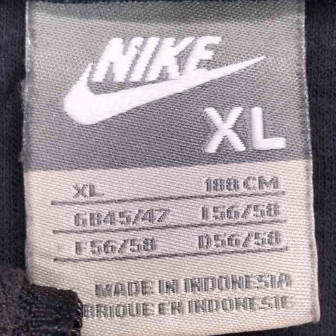 ナイキ NIKE キルティング切替スウェットジップブルゾン メンズ XL