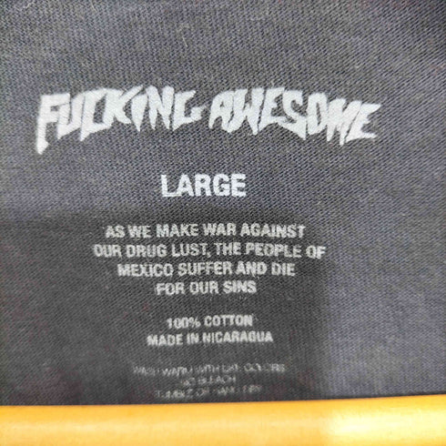 ファッキンオーサム FUCKING AWESOME クルーネックポケットTシャツ メンズ L