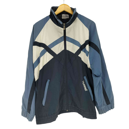 ヒュンメル HUMMEL 90S 切替ジップアップブルゾン メンズ XL