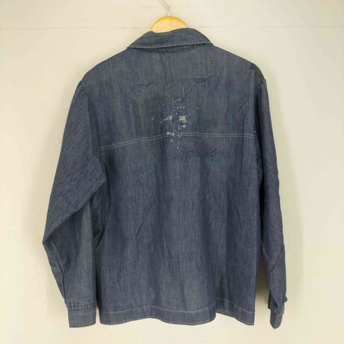 スウィングスター SWINGSTER MADE IN USA 70S ポリ混スナップボタンデニムジャケット メンズ L