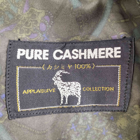 PURE CASHMERE 裏地ペイズリー柄テーラードジャケット メンズ 170