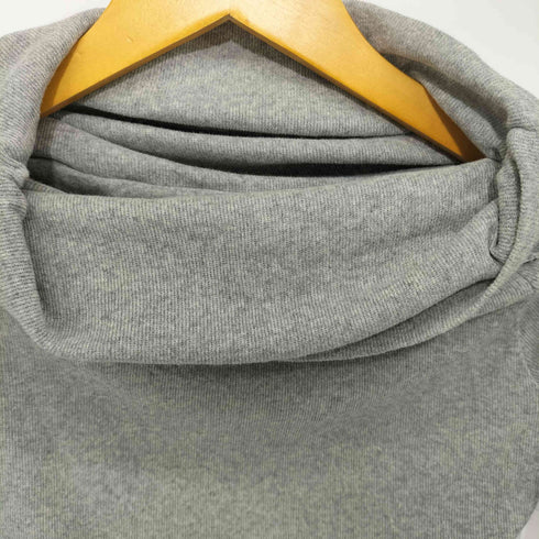 ザラ ZARA ギャザーセミシアーコットントップス レディース import:M