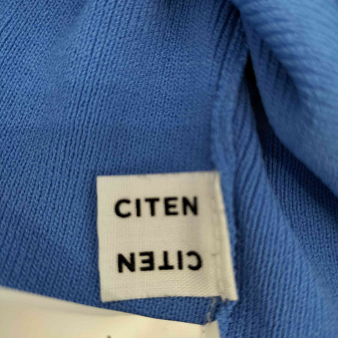 シテン CITEN 23AW コンパクトニットシャツ レディース FREE
