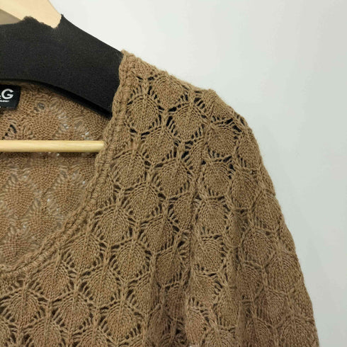 ドルチェアンドガッバーナ DOLCE&GABBANA ウール混 モヘヤ混 シースルーニット レディース import:S